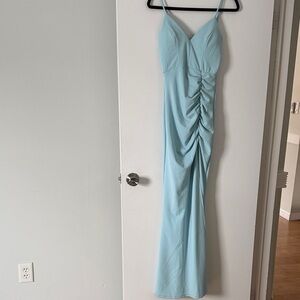 Elegant Blue Evening Dress